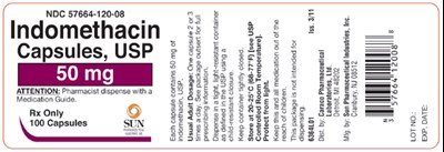 Indomethacin 50 mg 100 Capsules (Indomethacin50mg)