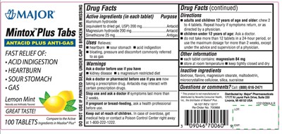 57b3a01f-e2c8-4e5f-8790-368e270cf423-01.jpg Mintox Plus Tabs Lemon Mint Flavor 100 tablets - 57b3a01f e2c8 4e5f 8790 368e270cf423 01