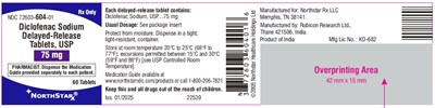 Image Description (Diclofenac Sodium Dr Tablets Usp 75mg 60s)