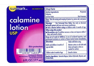 image description - L041396074 SM CALAMINE LOTION USP