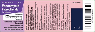Package Label – Principal Display Panel – Vial Label (Van0x 0000 03)
