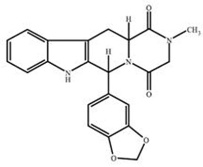 structure - tadalafil structure