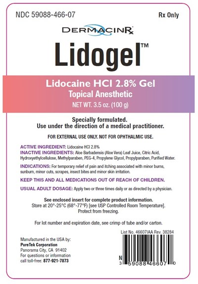 Label (Lidogel)