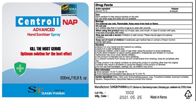 Centroll Nap Advanced Hand Sanitizer Spray (Spray)
