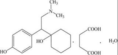 Structure - desvenlafaxine structure1