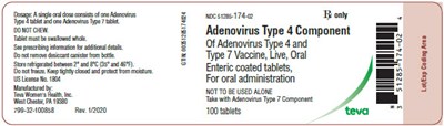 Adenovirus Type 4 And Type 7 Vaccine B125296 1