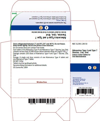 Adenovirus Type 4 And Type 7 Vaccine B125296 3