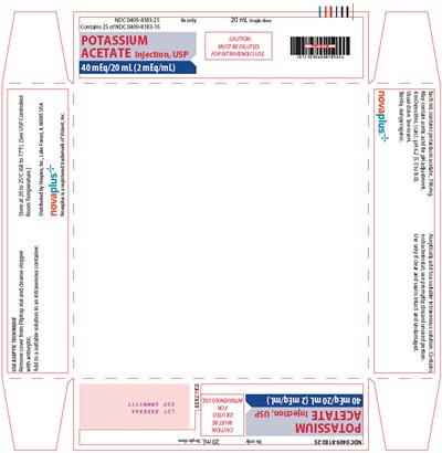 Principal Display Panel (20 mL Vial Tray)