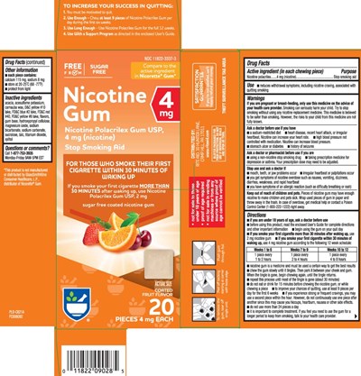 Nicotine Polacrilex 4 mg (nicotine) (Nicotine 4 mg Fruit Coated Usp Gum 1)