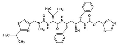 Ritonavir Structure (Kaletra Tablets Oral Structure2)