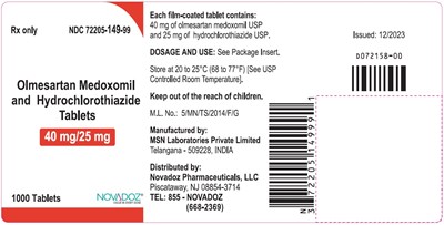 olme-hcl-40-25mg-1000s-label - olme hcl 40 25mg 1000s label