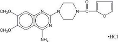 Prazosin Hydrochloride Capsules Structural Formula (Prazosin Hydrochloride Capsule 071745 1)