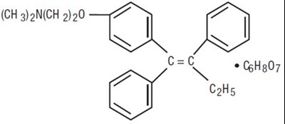 Chemical Structure (Tamoxifen 01)