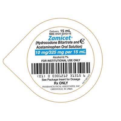 zamicet-04.jpg PRINCIPAL DISPLAY PANEL - 15 mL Cup Label - zamicet 04
