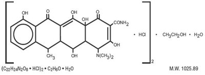 Doxycycline Structural Formula (Doxycycline 01)