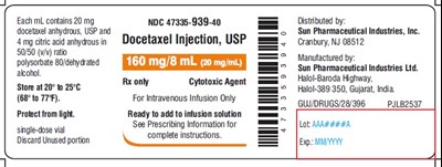 spl-docetaxel-160mg-label - spl docetaxel 160mg label