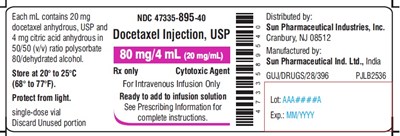 spl-docetaxel-80mg-label - spl docetaxel 80mg label