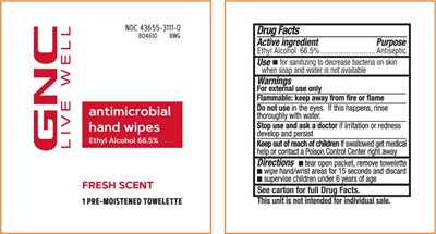 Principal Display Panel – Pouch Label (Gnc02 0000 02)