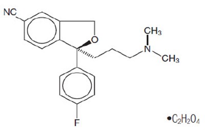 Chemical Structure (Escitalopram 01)