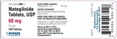 nateglinide-tablet-coated-2.jpg Container Label - 60mg - 100 Counts - nateglinide tablet coated 2
