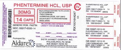53217-0330_phenterminehcl_30mg (Phentermine HCl 30mg 2)