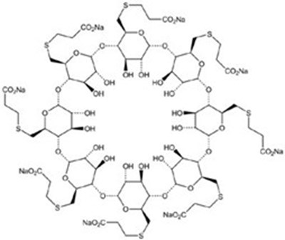 Sugammadex Sodium Structural Formula (Sugammadex Injection Pfs 3)