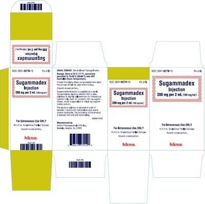 Sugammadex Pfs Ctn (Sugammadex Injection Pfs 8)