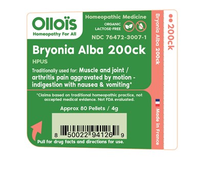 Bryonia 200ck (Label Ollois Bryonia Alba 200ck Page1)