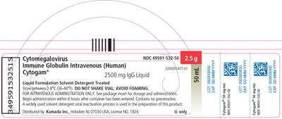Principal Display Panel – 50 mL Vial Label (Cyt0a 0000 02)
