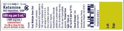 Plb936 (Ketamine Hydrochloride Injection Usp 2)