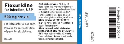 vial - floxuridine vial