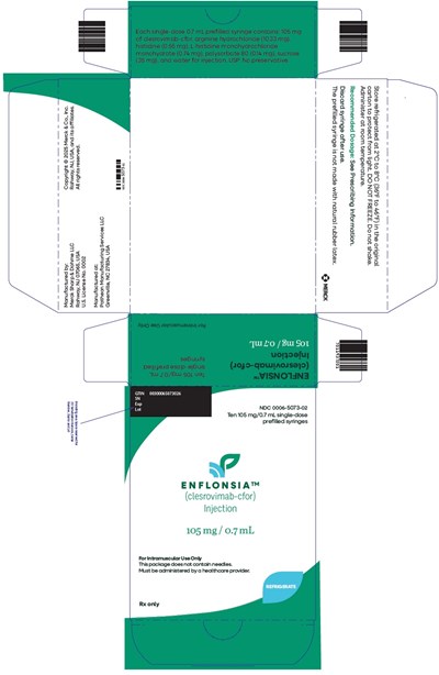 Principal Display Panel (10 Single-Dose Syringe Carton)