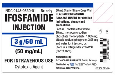 Vial label for Ifosfamide Injection 3 g/60 mL - ifosfamide injection 3
