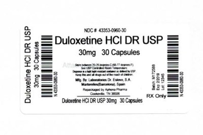 43353-0960-30.jpg Label Graphic- 30mg 30s - 43353 0960 30