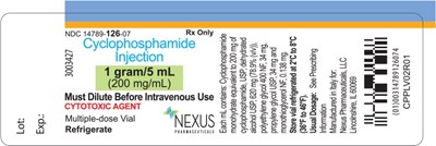 Principal Display Panel (5 mL Vial Label)
