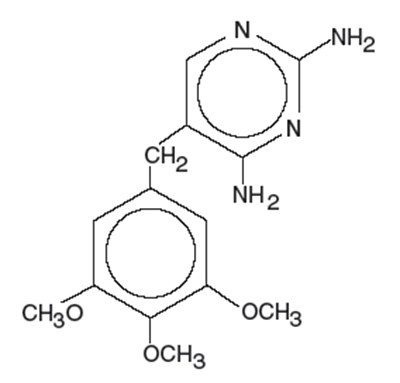 Trimethoprim Structural Formula (Bb1be3c3 F269 4680 87d3 021b3fdb27e2 02)