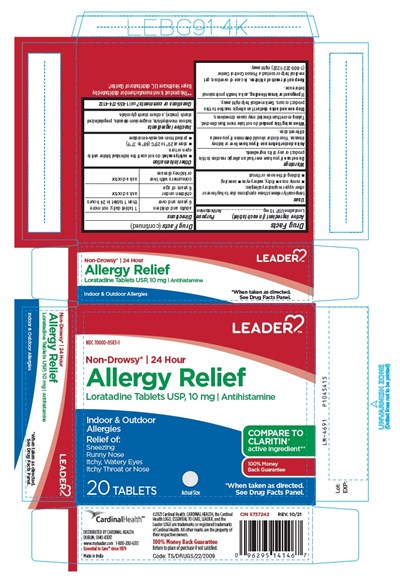 loratadine-fig1.jpg PACKAGE LABEL-PRINCIPAL DISPLAY PANEL - 10 mg Blister Carton (20 Tablets) - loratadine fig1