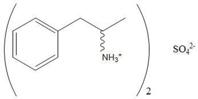amphetamine-01.jpg Chemical Structure - amphetamine 01