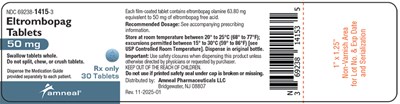 50mg 30ct Label (Eltrombopag Tablets Us 4)