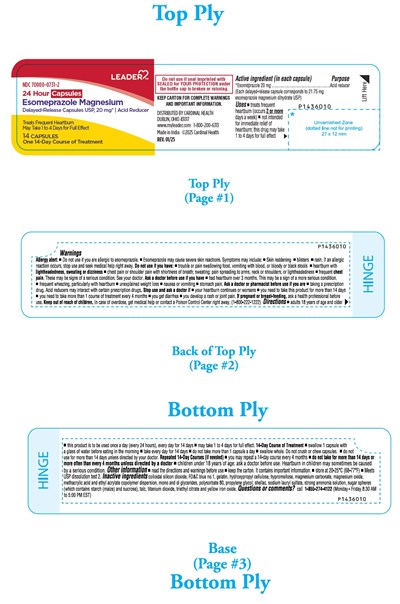 PACKAGE LABEL-PRINCIPAL DISPLAY PANEL - 20 mg (14 Capsule Container Label) - esomeprazole fig1