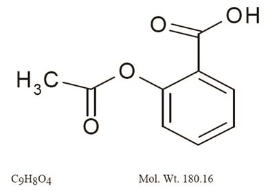 Chem Struc Asp (Aspirin And Extended Release Dipyridamole Capsules 2)