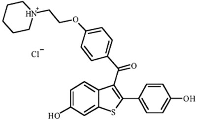 Structure (Raloxifene Invagen 1)