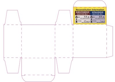 PRINCIPAL DISPLAY PANEL INSIDE FLAP (ALL CARTONS) - bortezomib 10