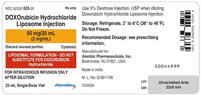 Oxorubicin-25ml-vial (Doxorubicin 25ml Vial)