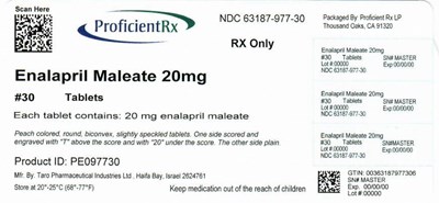 63187-977-30 (Enalapril Maleate 05)