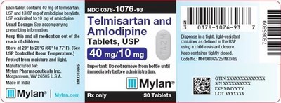 image-06.jpg Telmisartan and Amlodipine Tablets 40 mg/10 mg Bottle Label - image 06