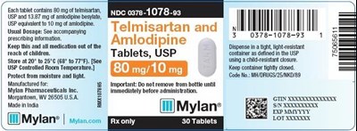 image-08.jpg Telmisartan and Amlodipine Tablets 80 mg/10 mg Bottle Label - image 08