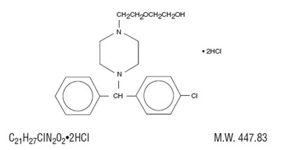 Structural Formula Of Hydroxyzine HCl (E213bcc5 B945 4cd7 B61f 58f5fb863fd1 05)