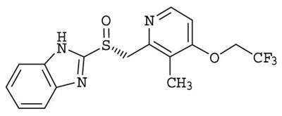 Structure (Dexlansoprazole Delayed Release Capsules 1)