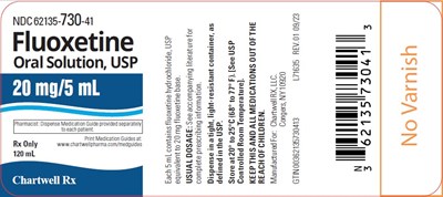 Image Description (Fluoxetine Oral Solution Usp 120ml Bottle Label)